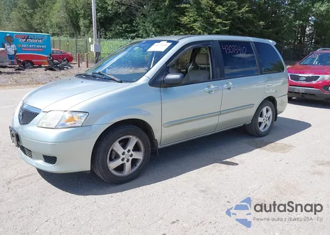 2003 Mazda Mpv Es/Lx/Lx-Sv from USA, damaged, VIN JM3LW28J330348066